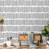 Chevron Boho Lines Wallpaper